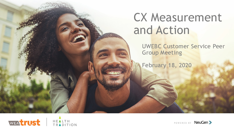 NeuGen, LLC Presentation Slides: CX Measurement and Actioning thumbnail